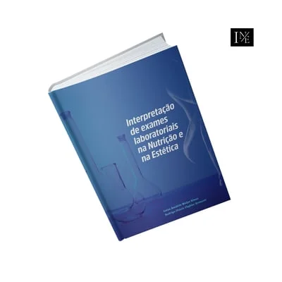 Capa do livro Interpretação de Exames Laboratoriais na Nutrição e na Estética