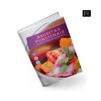 Capa do livro Receitas Funcionais — Preparações Práticas para sua Saúde e Beleza